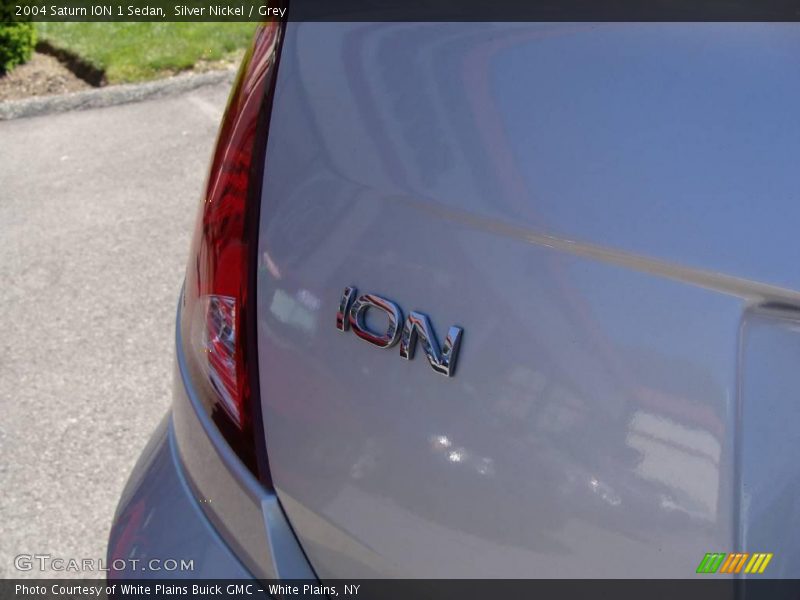 Silver Nickel / Grey 2004 Saturn ION 1 Sedan