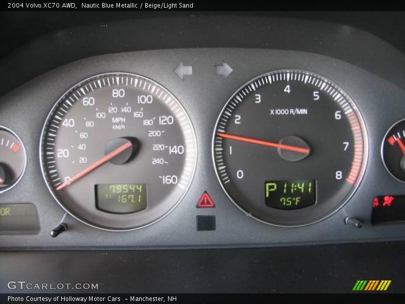 Nautic Blue Metallic / Beige/Light Sand 2004 Volvo XC70 AWD