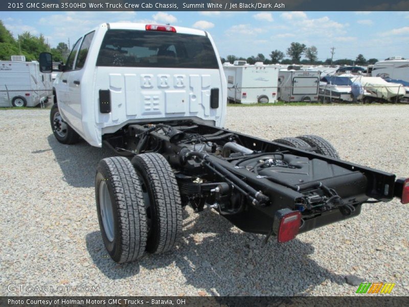  2015 Sierra 3500HD Work Truck Crew Cab Chassis Summit White