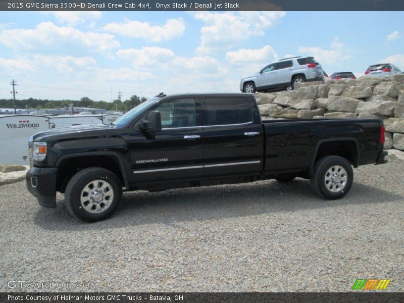 Onyx Black / Denali Jet Black 2015 GMC Sierra 3500HD Denali Crew Cab 4x4