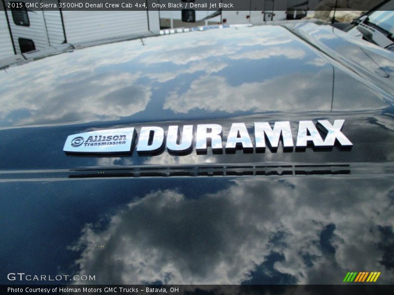 Onyx Black / Denali Jet Black 2015 GMC Sierra 3500HD Denali Crew Cab 4x4