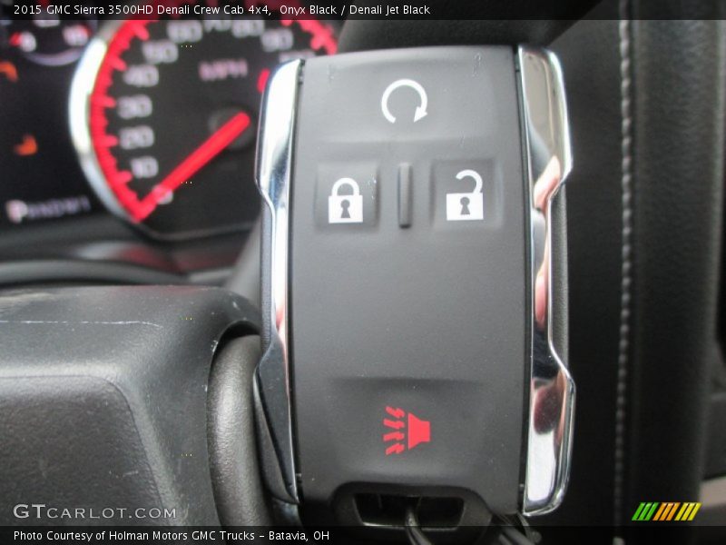 Onyx Black / Denali Jet Black 2015 GMC Sierra 3500HD Denali Crew Cab 4x4