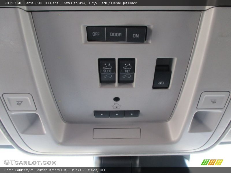 Onyx Black / Denali Jet Black 2015 GMC Sierra 3500HD Denali Crew Cab 4x4