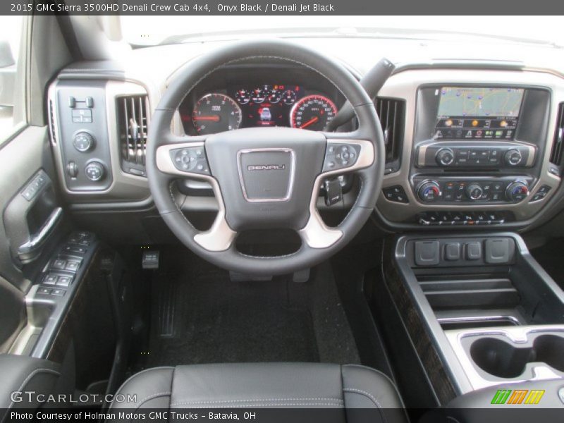 Onyx Black / Denali Jet Black 2015 GMC Sierra 3500HD Denali Crew Cab 4x4