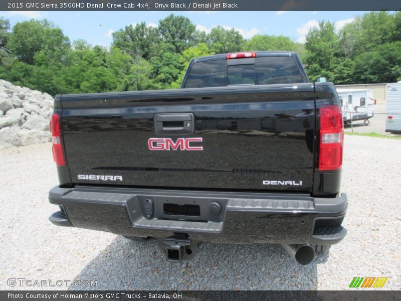 Onyx Black / Denali Jet Black 2015 GMC Sierra 3500HD Denali Crew Cab 4x4