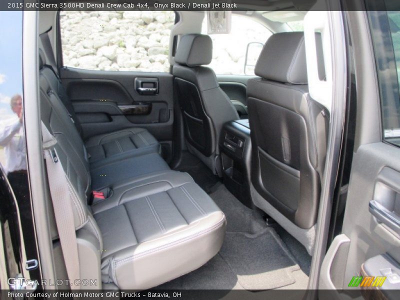 Onyx Black / Denali Jet Black 2015 GMC Sierra 3500HD Denali Crew Cab 4x4
