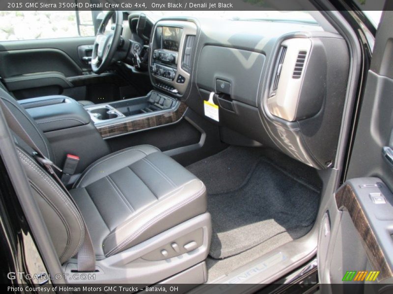 Onyx Black / Denali Jet Black 2015 GMC Sierra 3500HD Denali Crew Cab 4x4