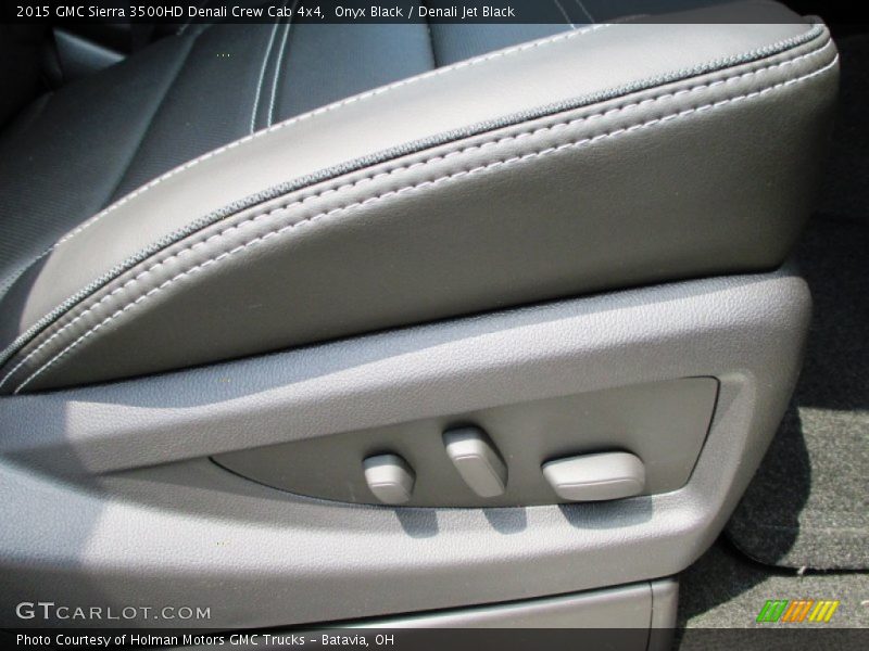 Onyx Black / Denali Jet Black 2015 GMC Sierra 3500HD Denali Crew Cab 4x4