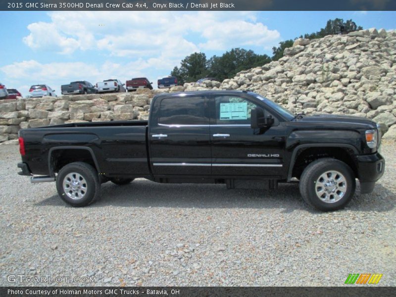 Onyx Black / Denali Jet Black 2015 GMC Sierra 3500HD Denali Crew Cab 4x4