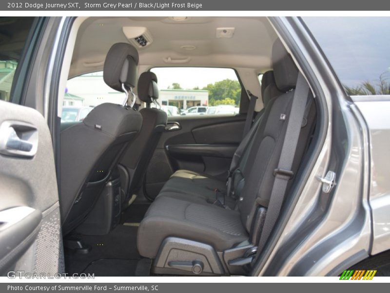 Storm Grey Pearl / Black/Light Frost Beige 2012 Dodge Journey SXT