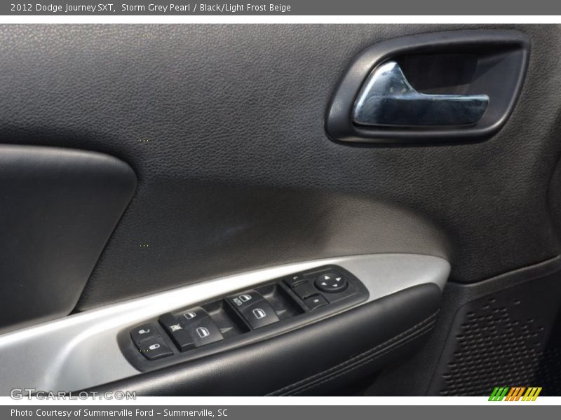 Storm Grey Pearl / Black/Light Frost Beige 2012 Dodge Journey SXT