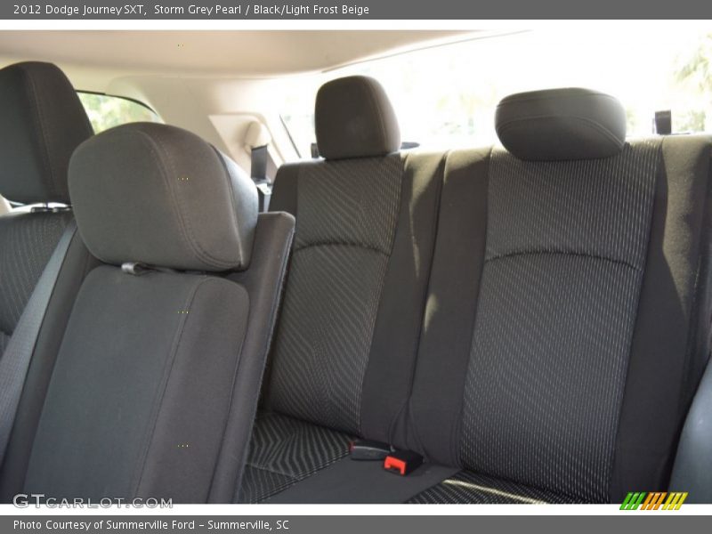 Storm Grey Pearl / Black/Light Frost Beige 2012 Dodge Journey SXT
