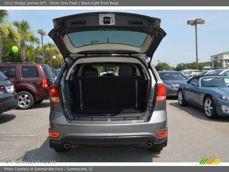 Storm Grey Pearl / Black/Light Frost Beige 2012 Dodge Journey SXT