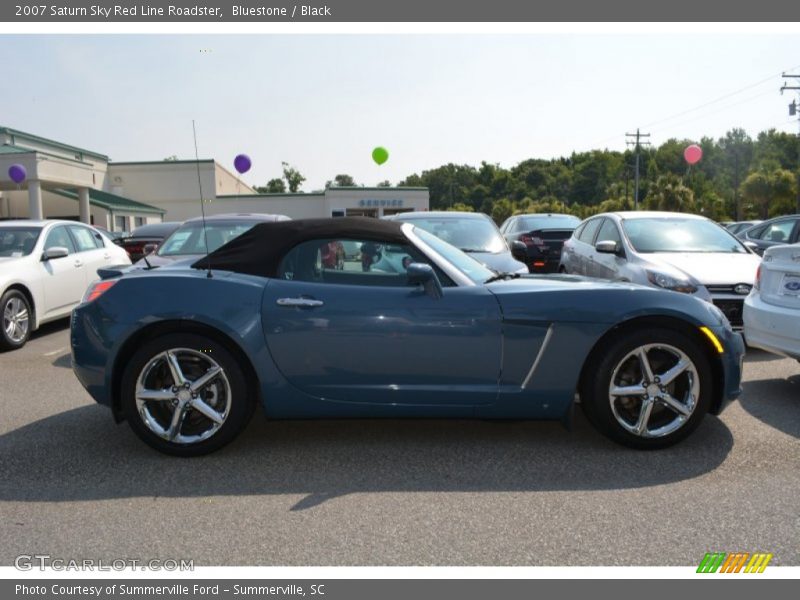 Bluestone / Black 2007 Saturn Sky Red Line Roadster