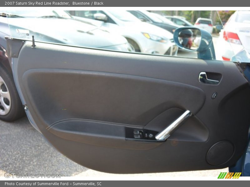 Bluestone / Black 2007 Saturn Sky Red Line Roadster