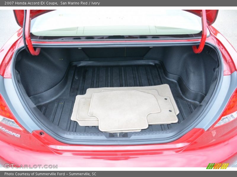  2007 Accord EX Coupe Trunk