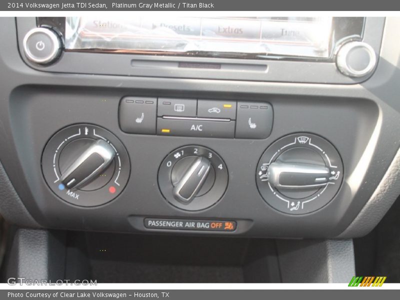 Platinum Gray Metallic / Titan Black 2014 Volkswagen Jetta TDI Sedan