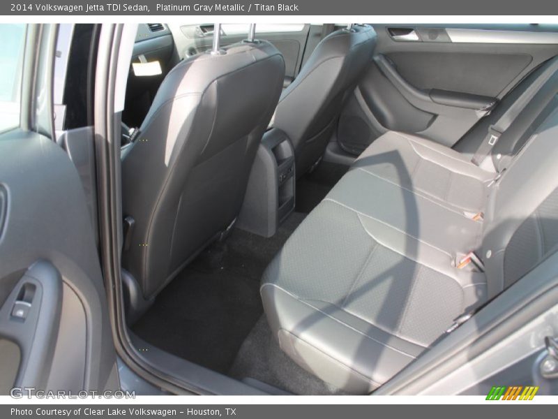 Platinum Gray Metallic / Titan Black 2014 Volkswagen Jetta TDI Sedan
