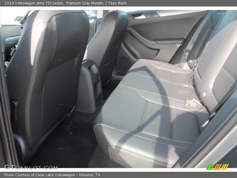 Platinum Gray Metallic / Titan Black 2014 Volkswagen Jetta TDI Sedan