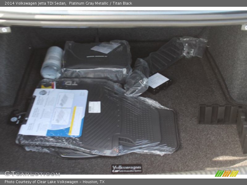 Platinum Gray Metallic / Titan Black 2014 Volkswagen Jetta TDI Sedan