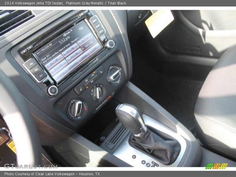 Platinum Gray Metallic / Titan Black 2014 Volkswagen Jetta TDI Sedan