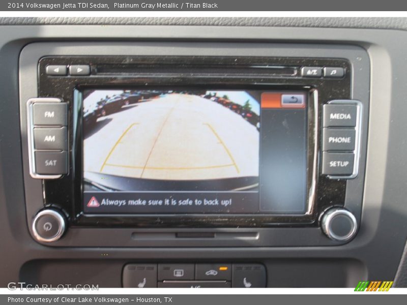 Platinum Gray Metallic / Titan Black 2014 Volkswagen Jetta TDI Sedan