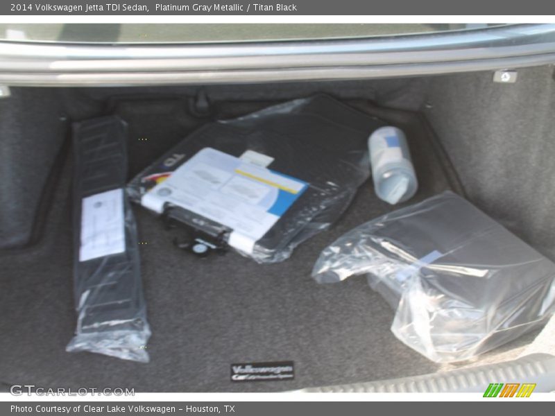 Platinum Gray Metallic / Titan Black 2014 Volkswagen Jetta TDI Sedan