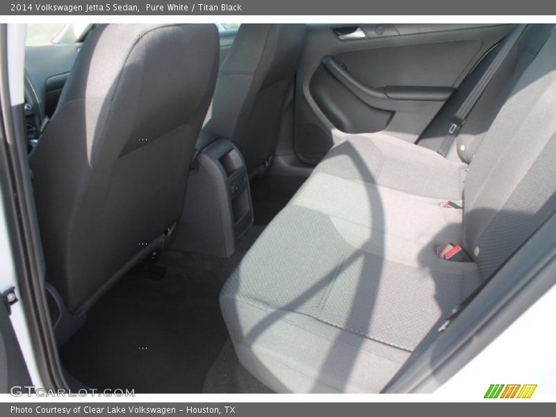Pure White / Titan Black 2014 Volkswagen Jetta S Sedan
