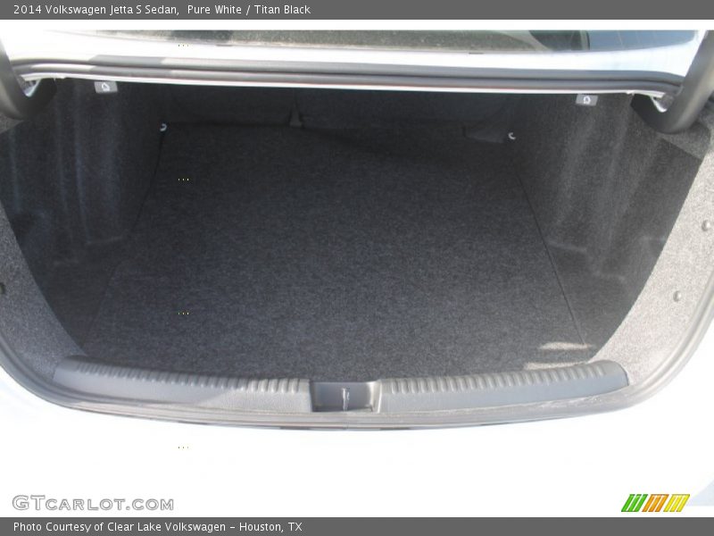 Pure White / Titan Black 2014 Volkswagen Jetta S Sedan