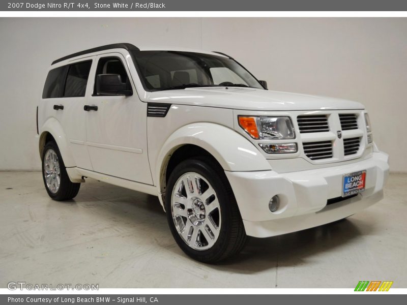 Stone White / Red/Black 2007 Dodge Nitro R/T 4x4