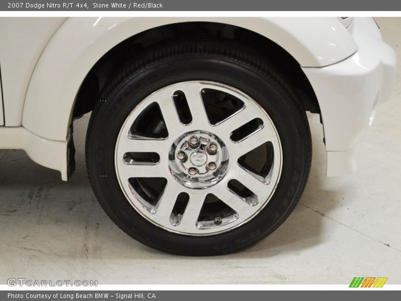 Stone White / Red/Black 2007 Dodge Nitro R/T 4x4