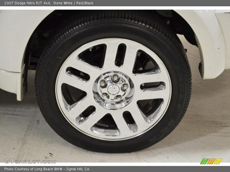 Stone White / Red/Black 2007 Dodge Nitro R/T 4x4