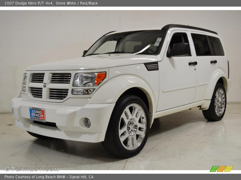 Stone White / Red/Black 2007 Dodge Nitro R/T 4x4