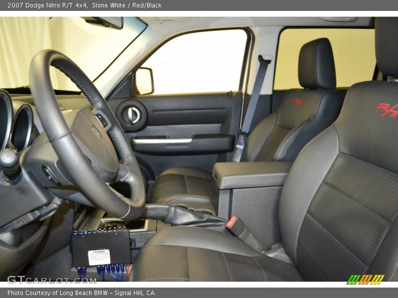 Stone White / Red/Black 2007 Dodge Nitro R/T 4x4