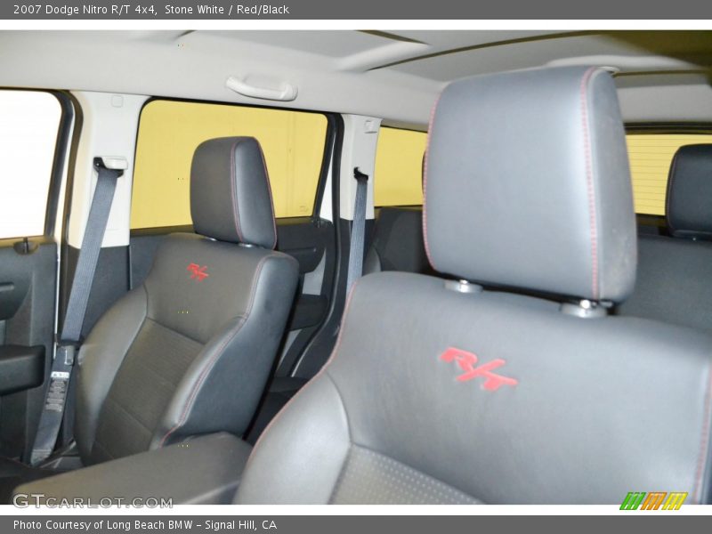 Stone White / Red/Black 2007 Dodge Nitro R/T 4x4