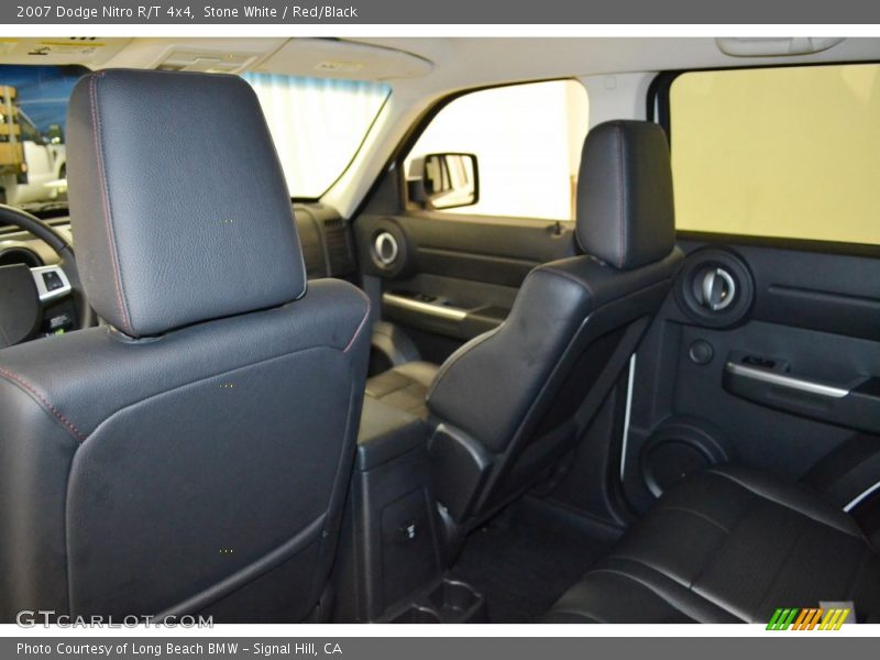Stone White / Red/Black 2007 Dodge Nitro R/T 4x4