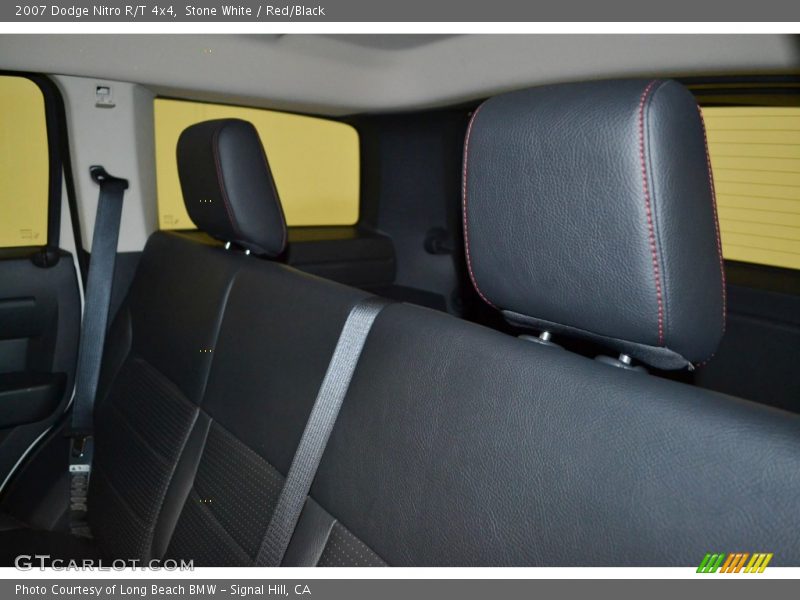 Stone White / Red/Black 2007 Dodge Nitro R/T 4x4