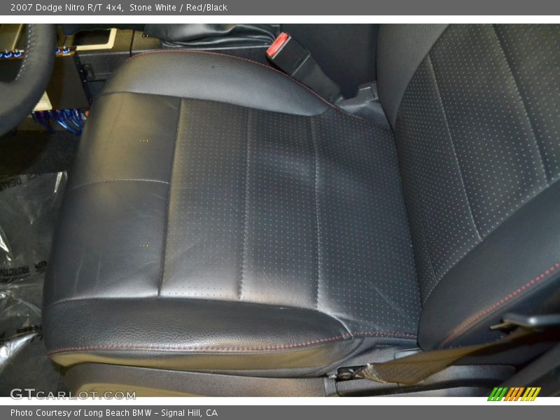 Stone White / Red/Black 2007 Dodge Nitro R/T 4x4