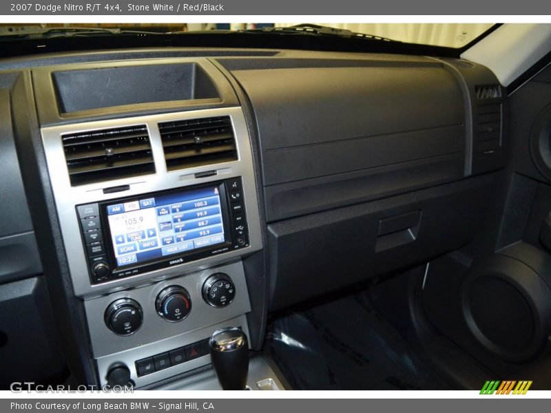 Stone White / Red/Black 2007 Dodge Nitro R/T 4x4