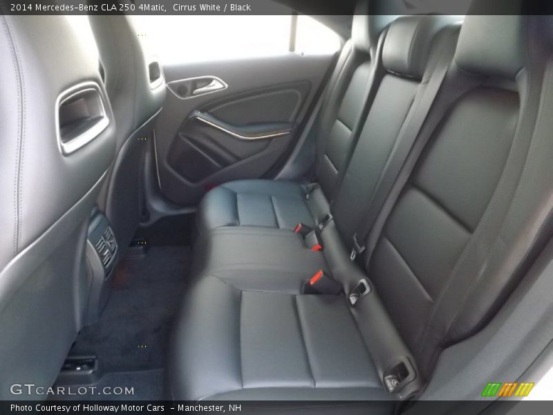 Cirrus White / Black 2014 Mercedes-Benz CLA 250 4Matic