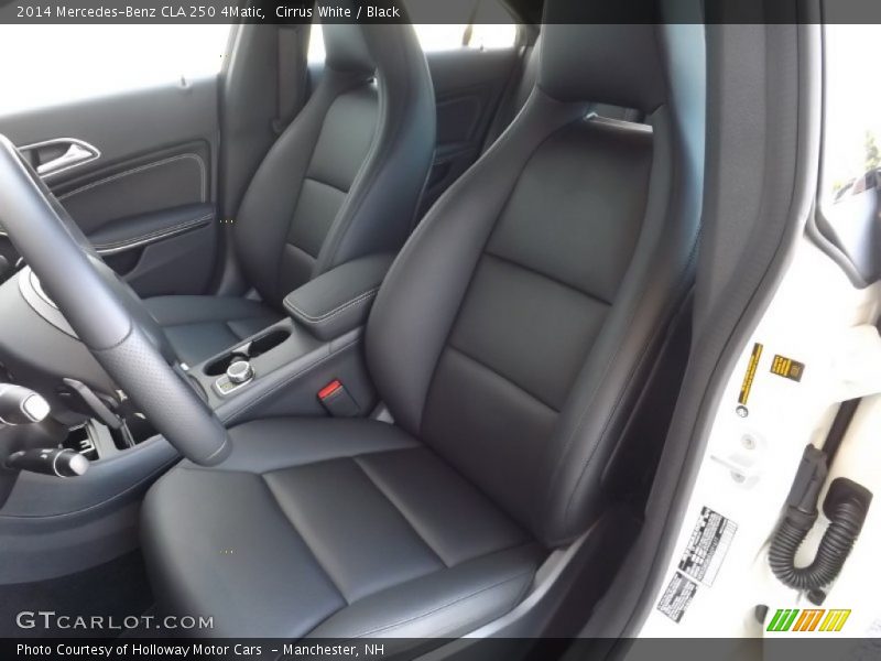 Front Seat of 2014 CLA 250 4Matic