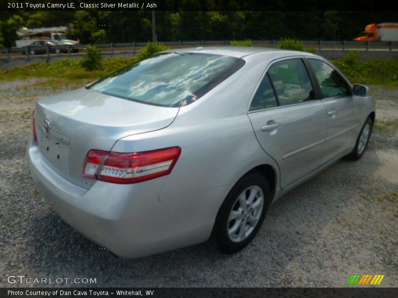 Classic Silver Metallic / Ash 2011 Toyota Camry LE