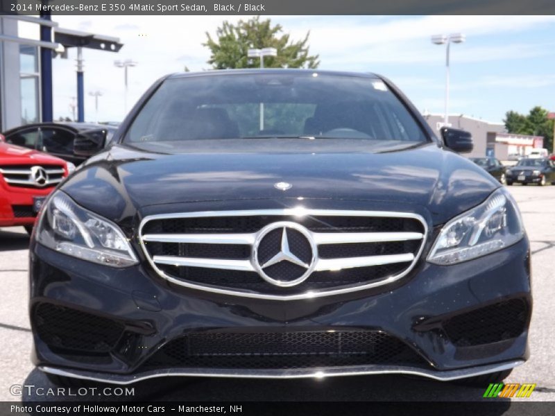 Black / Black 2014 Mercedes-Benz E 350 4Matic Sport Sedan