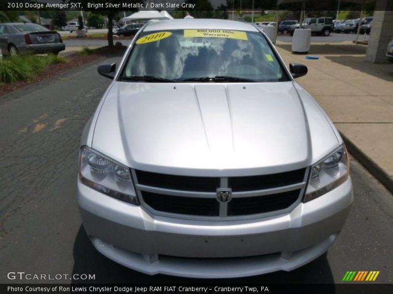 Bright Silver Metallic / Dark Slate Gray 2010 Dodge Avenger SXT