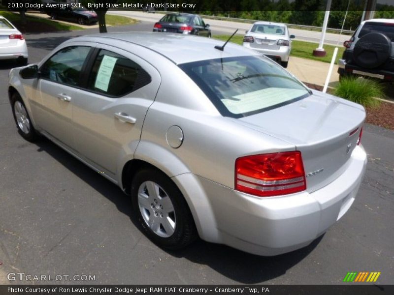 Bright Silver Metallic / Dark Slate Gray 2010 Dodge Avenger SXT