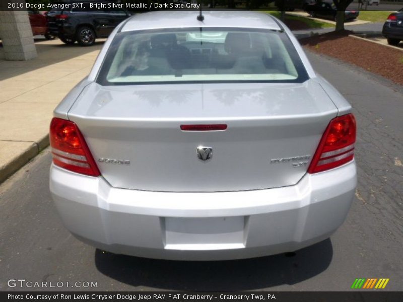Bright Silver Metallic / Dark Slate Gray 2010 Dodge Avenger SXT