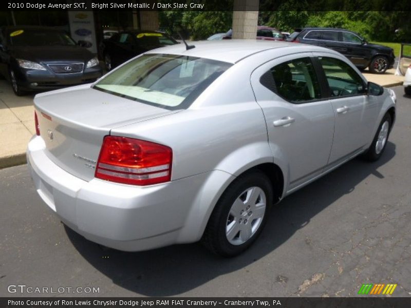 Bright Silver Metallic / Dark Slate Gray 2010 Dodge Avenger SXT