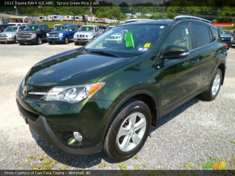 Front 3/4 View of 2013 RAV4 XLE AWD