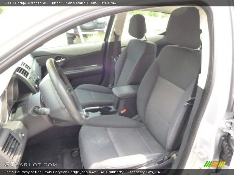 Bright Silver Metallic / Dark Slate Gray 2010 Dodge Avenger SXT