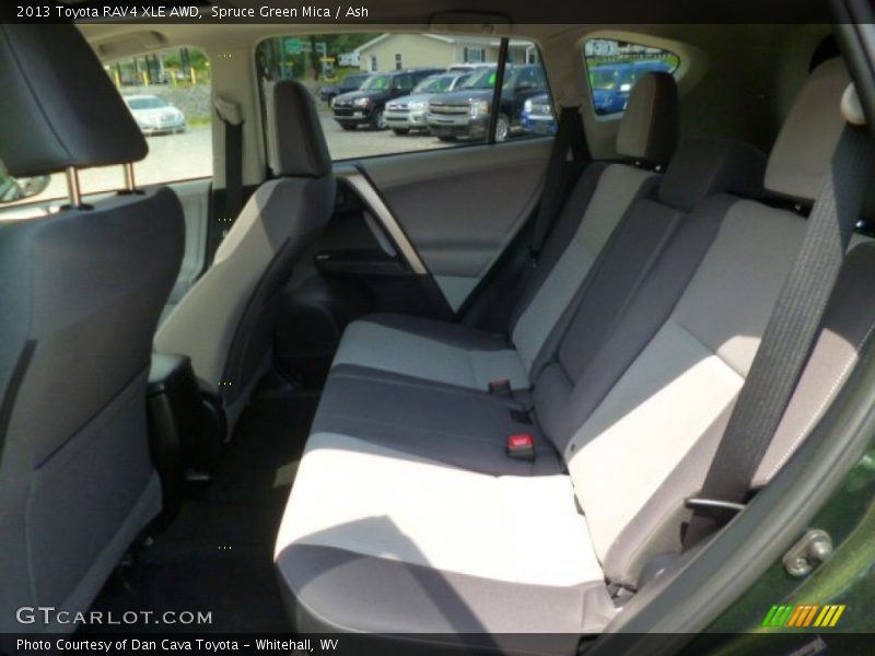 Spruce Green Mica / Ash 2013 Toyota RAV4 XLE AWD